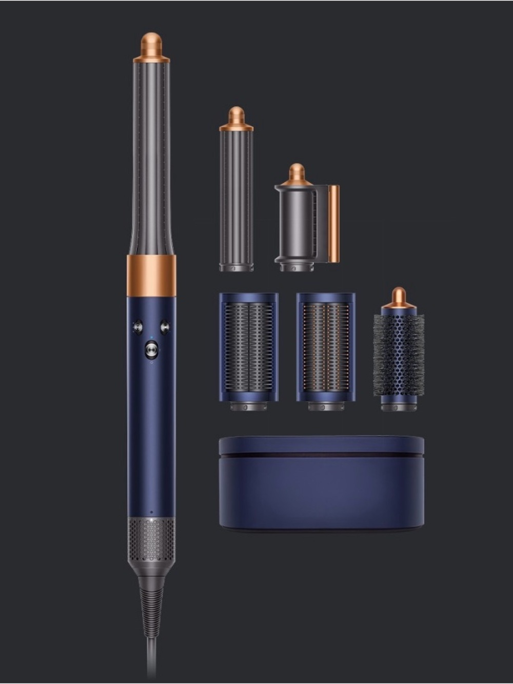 Dyson Airwrap™ Multi-Styler & Dryer Complete Long (Prussian Blue/Rich Copper)